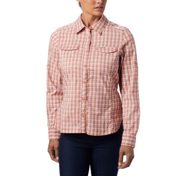 Columbia Overhemd Dames, Silver Ridge Lite Plaid Long Sleeve Gekleurd, 59WXEAKGQ